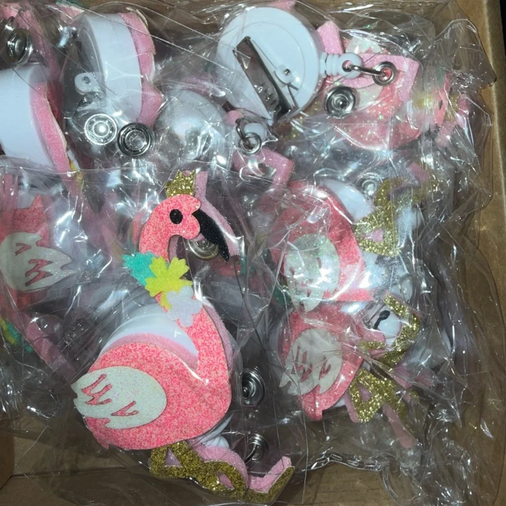Yoga Figurines Set - Pink